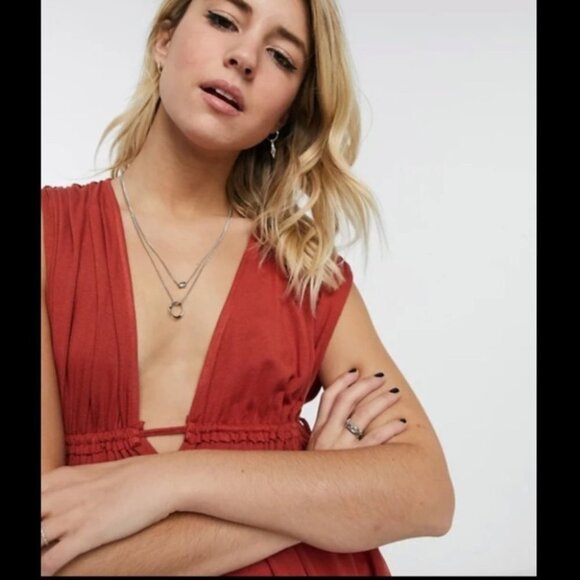 FP aries plunge neck tank top - Picture 3 of 13